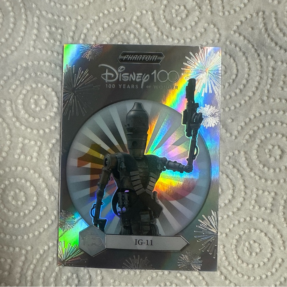 Disney 100 Years Holographic IG-11 Card #80-100